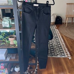 Everlane skinny black jeans - tall - size 28